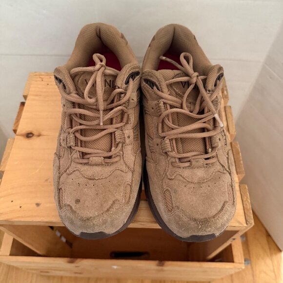 Vionic Size 11 Brown Suede Leather Low Top Performance Comfort Walking Shoes - Picture 16 of 16
